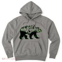 Bear Forest Deer Wilderness Mountains Hoodie thumb 0