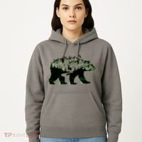 Bear Forest Deer Wilderness Mountains Hoodie thumb 5