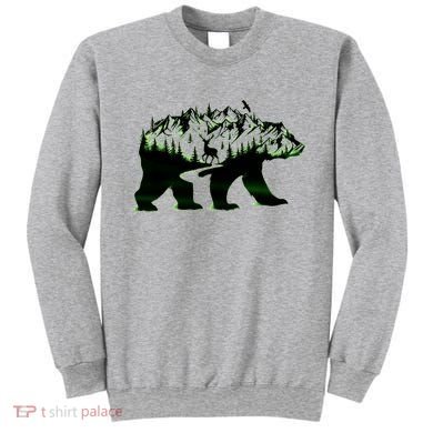 Bear Forest Deer Wilderness Mountains Sweatshirt