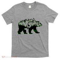 Bear Forest Deer Wilderness Mountains T-Shirt thumb 0