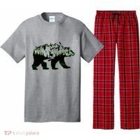 Bear Forest Deer Wilderness Mountains Pajama Set thumb 0
