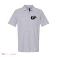 Bear Forest Deer Wilderness Mountains Polo thumb 0