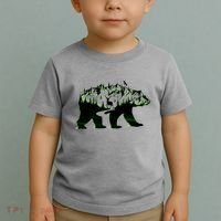 Bear Forest Deer Wilderness Mountains Toddler T-Shirt thumb 2