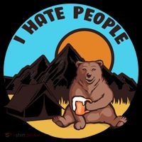 Bear Funny Camping I Hate People Coffee Mug thumb 5