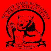 Bear Kills You Worst Scenario Go Outside Santa Hat thumb 1
