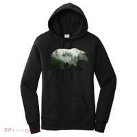 Bear Misty Forest Wilderness Women's Hoodie thumb 0