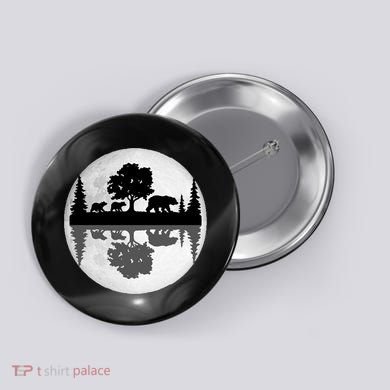 Bear Moon Wilderness Button
