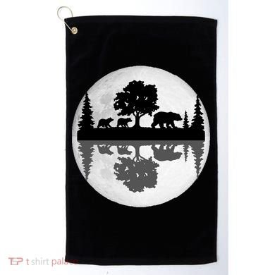 Bear Moon Wilderness Golf Towel