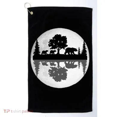 Bear Moon Wilderness Golf Towel