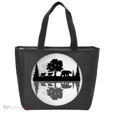 Bear Moon Wilderness Tote Bag