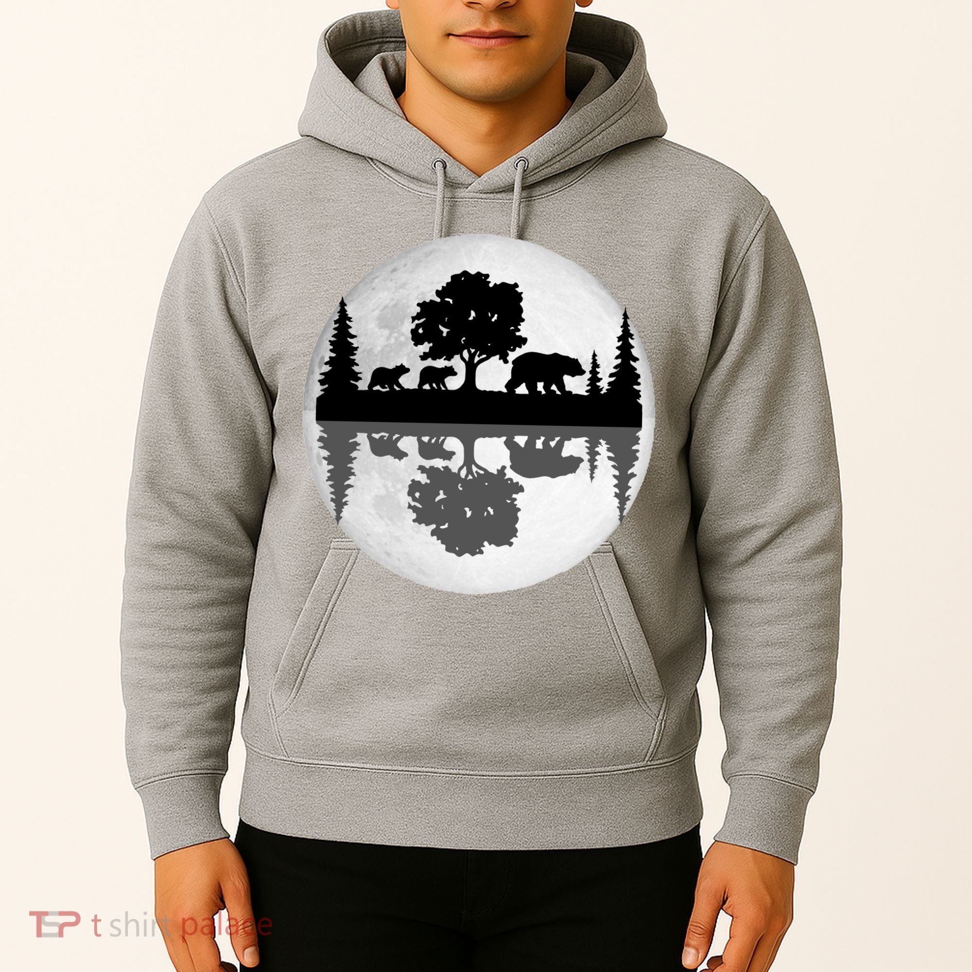 Bear Moon Wilderness Hoodie