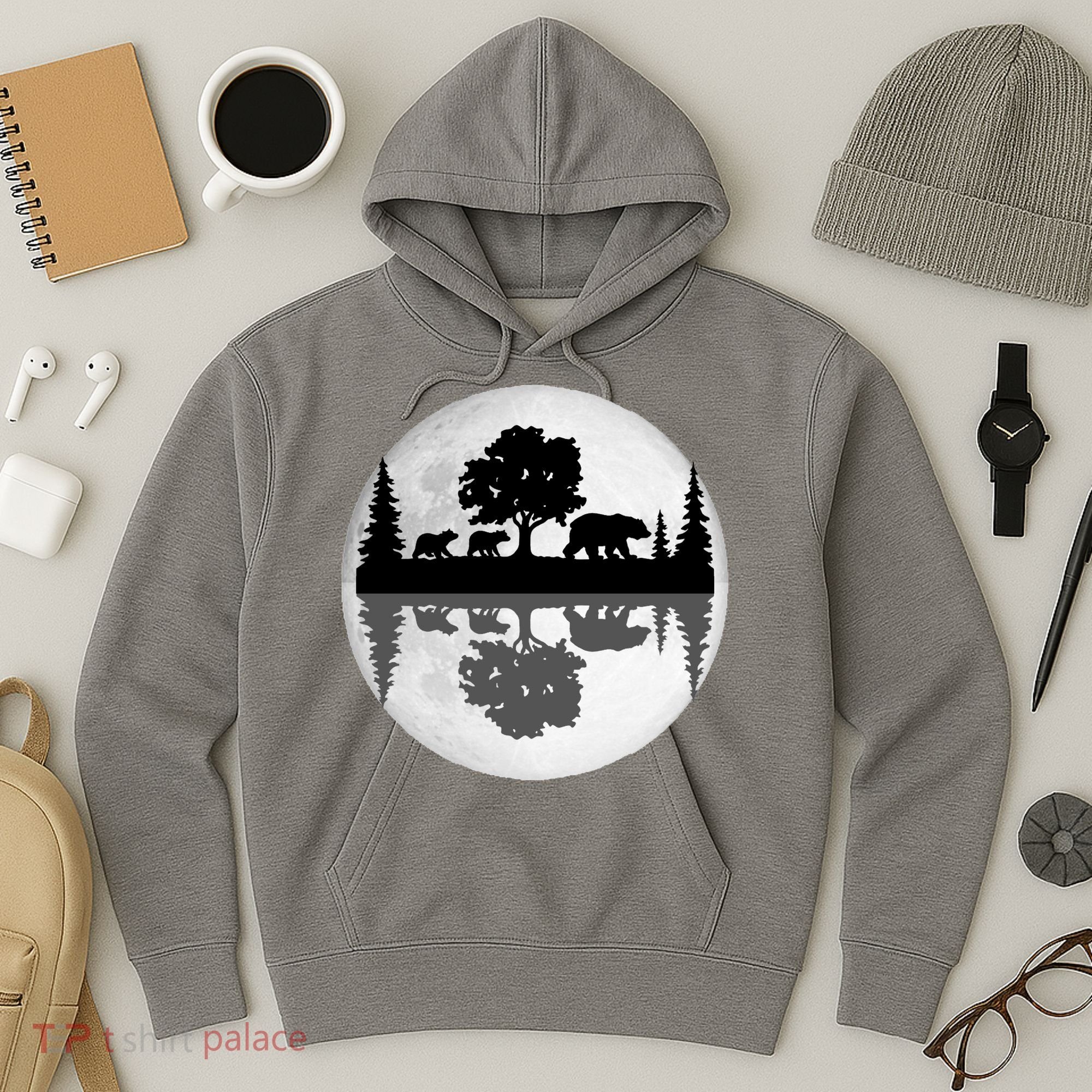 Bear Moon Wilderness Hoodie