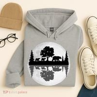 Bear Moon Wilderness Hoodie thumb 4