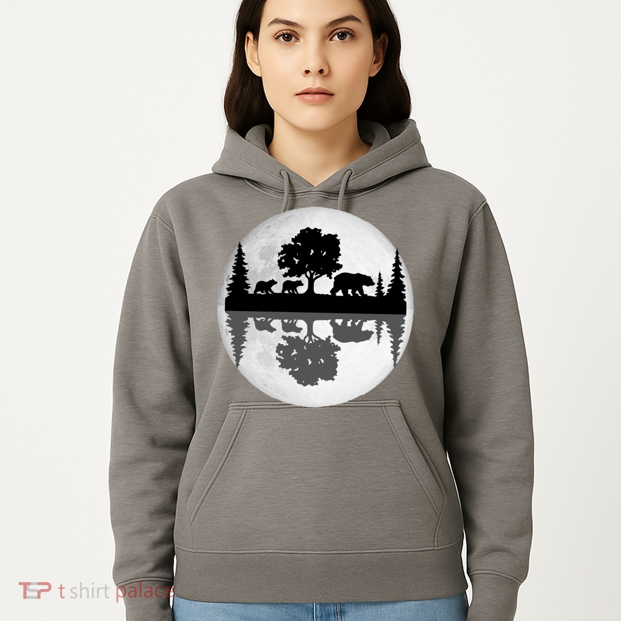 Bear Moon Wilderness Hoodie