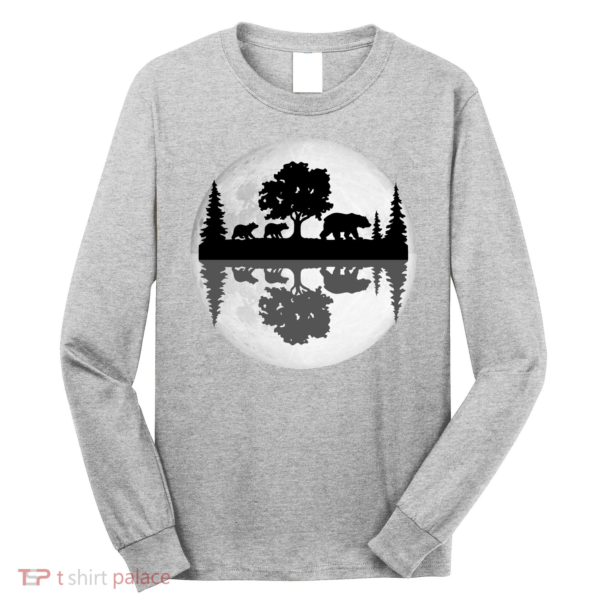 Bear Moon Wilderness Long Sleeve Shirt