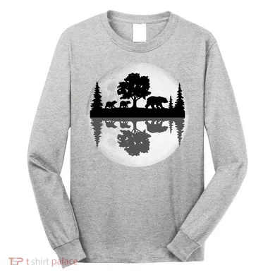 Bear Moon Wilderness Long Sleeve Shirt