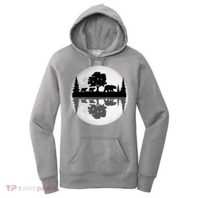 Bear Moon Wilderness Women's Hoodie