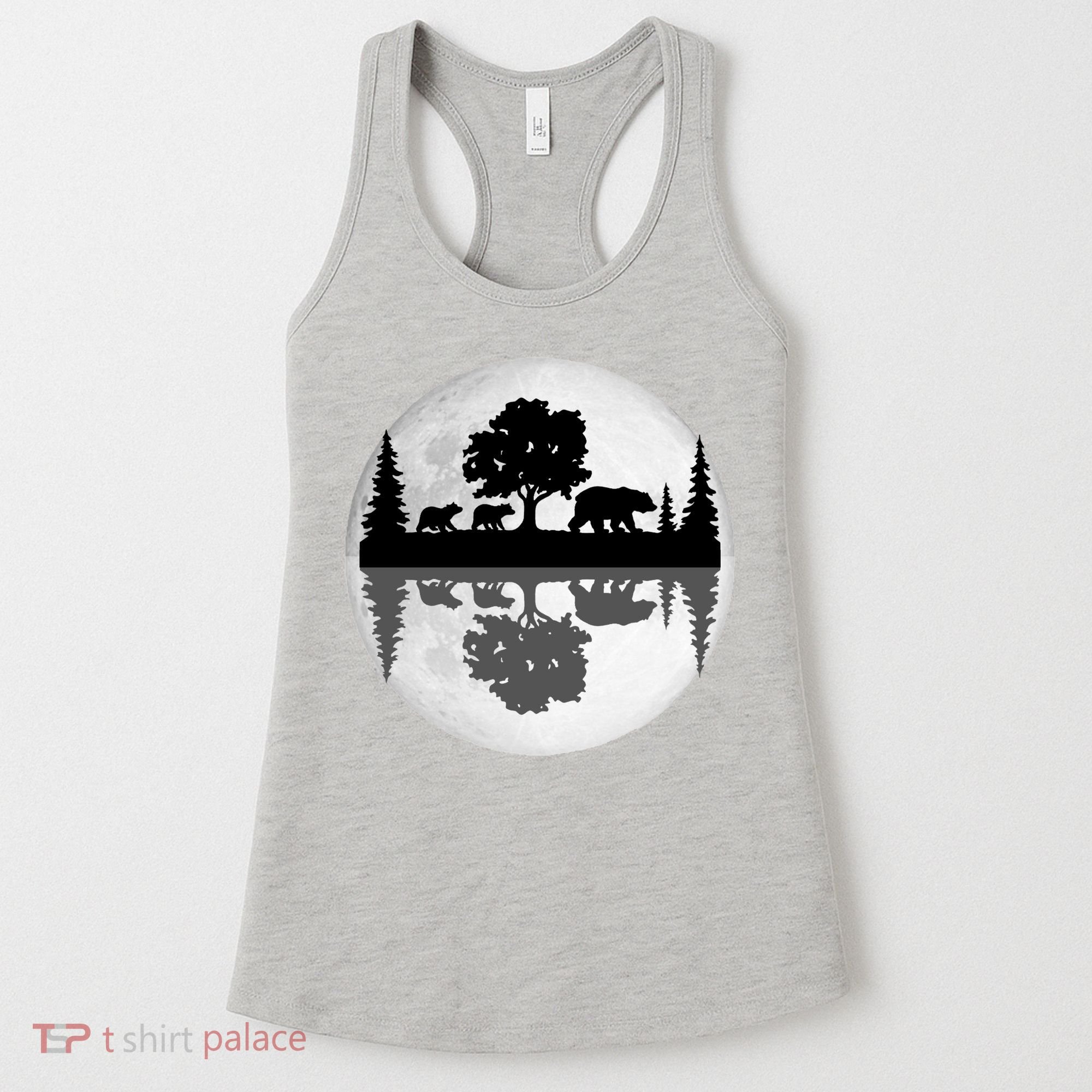 Bear Moon Wilderness Women's Tank Top