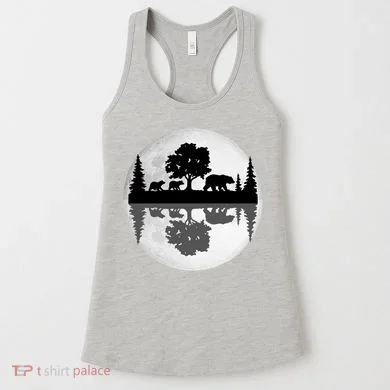 Bear Moon Wilderness Women's Tank Top