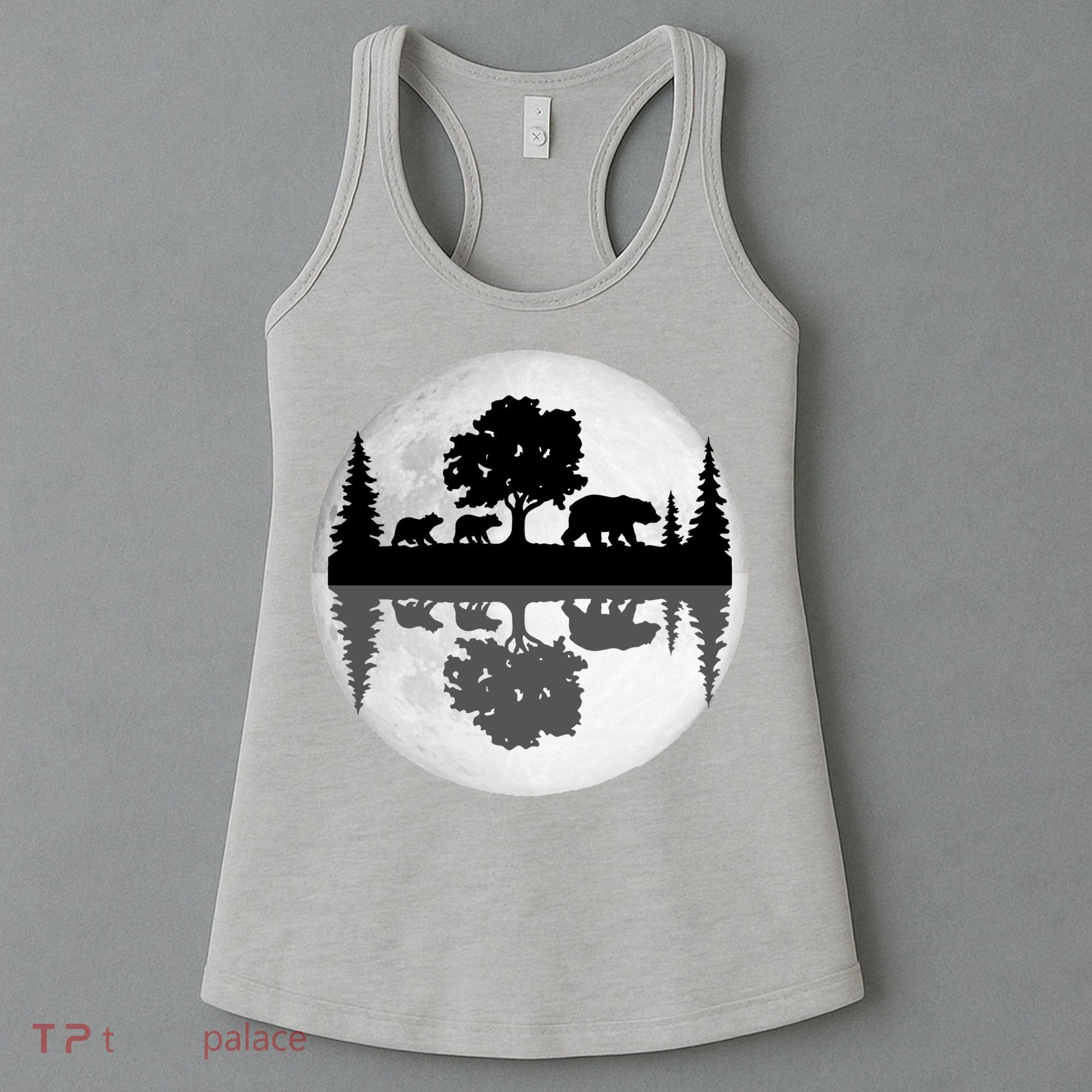 Bear Moon Wilderness Women's Tank Top