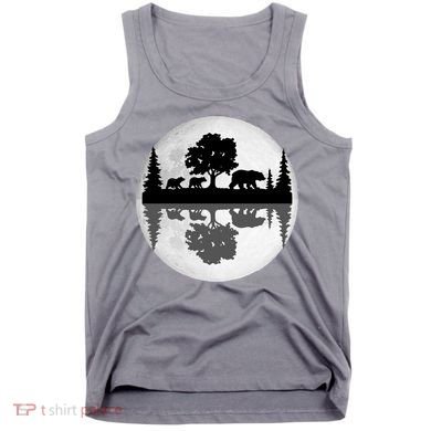 Bear Moon Wilderness Tank Top