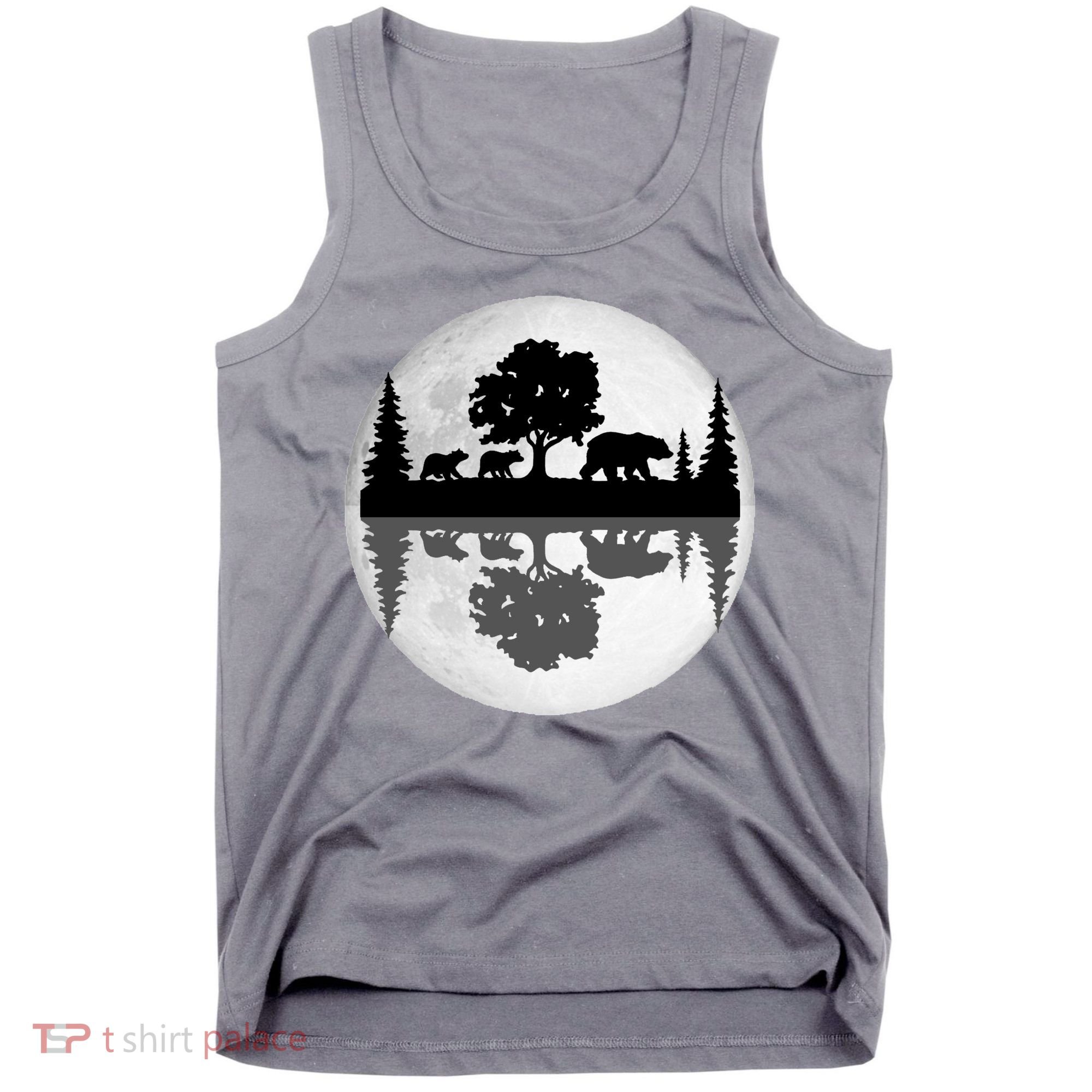Bear Moon Wilderness Tank Top