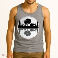 Bear Moon Wilderness Tank Top thumb 3