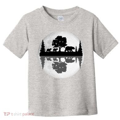 Bear Moon Wilderness Toddler T-Shirt