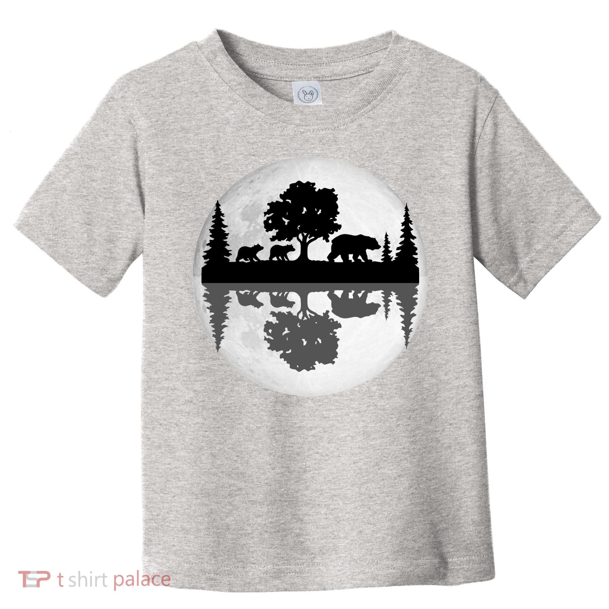 Bear Moon Wilderness Toddler T-Shirt