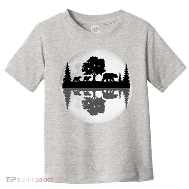 Bear Moon Wilderness Toddler T-Shirt
