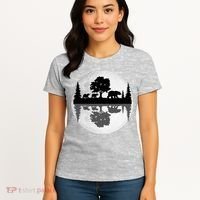 Bear Moon Wilderness Women's T-Shirt thumb 4