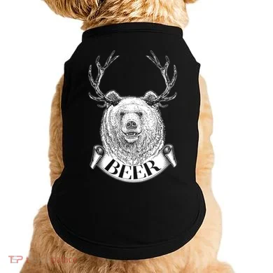 Bear Plus Deer Equals BEER  Doggie Tank
