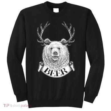 Bear Plus Deer Equals BEER  Sweatshirt