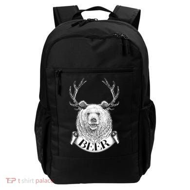 Bear Plus Deer Equals BEER  Backpack