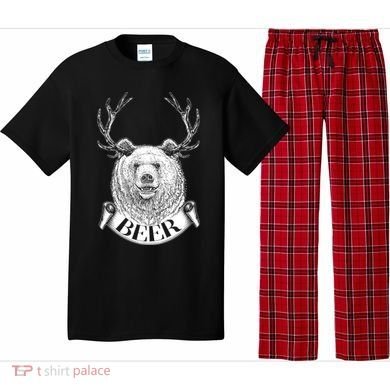 Bear Plus Deer Equals BEER  Pajama Set