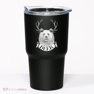 Bear Plus Deer Equals BEER  Tumbler