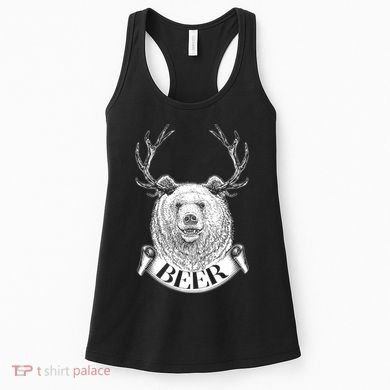 Bear Plus Deer Equals BEER  Women's Tank Top