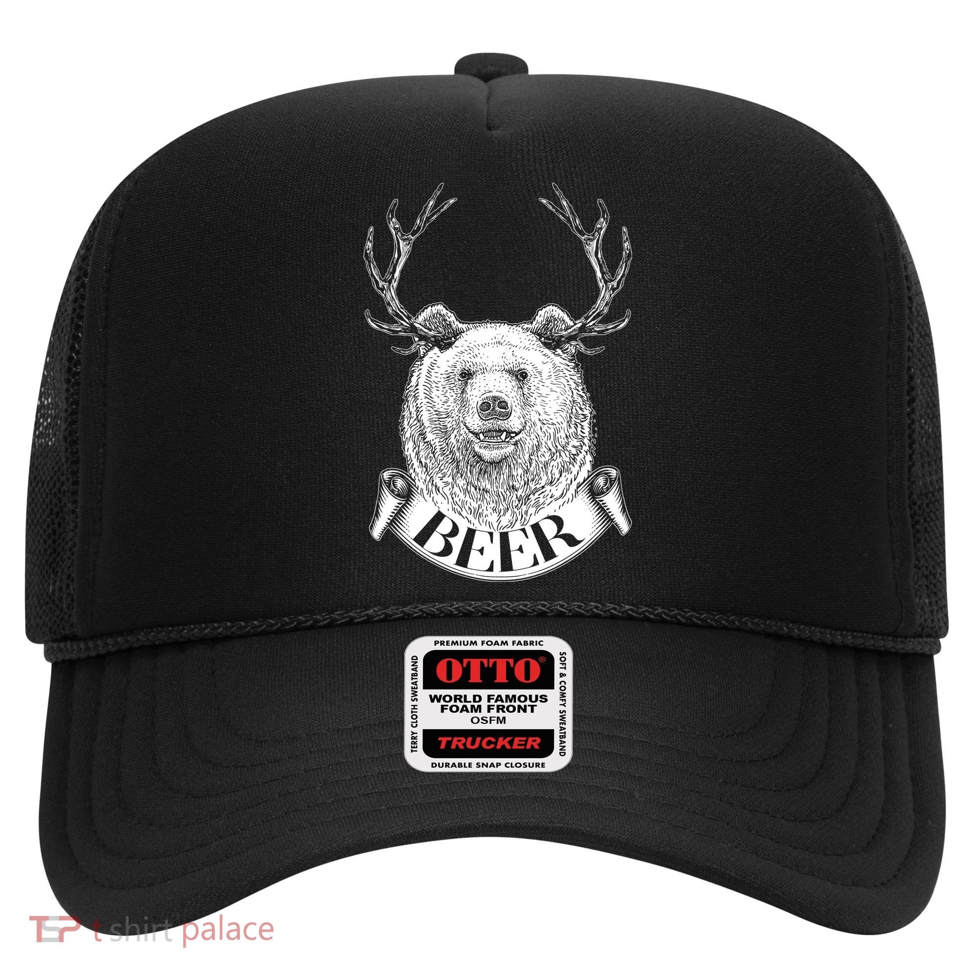 Bear Plus Deer Equals BEER  Hat