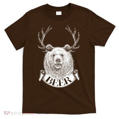 Bear Plus Deer Equals BEER  T-Shirt