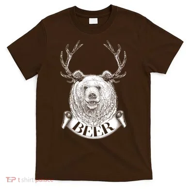 Bear Plus Deer Equals BEER  T-Shirt