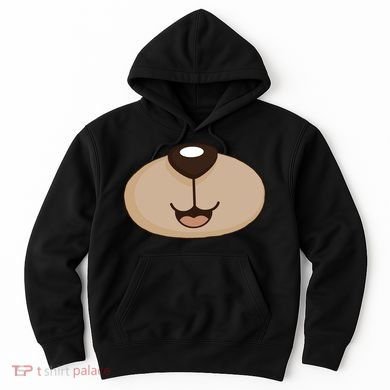 Bear Smiling Face Hoodie