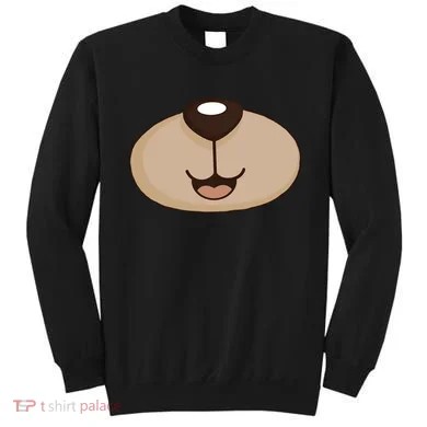 Bear Smiling Face Sweatshirt