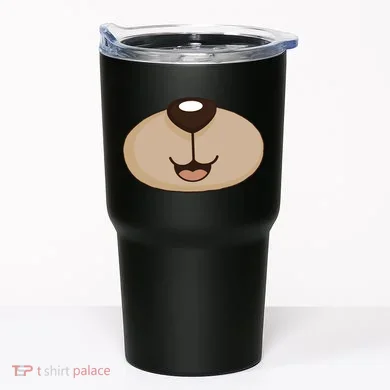 Bear Smiling Face Tumbler