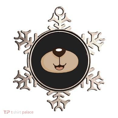 Bear Smiling Face Ornament