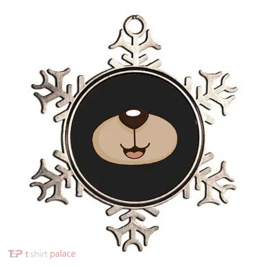 Bear Smiling Face Ornament