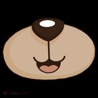 Bear Smiling Face Ornament thumb 1