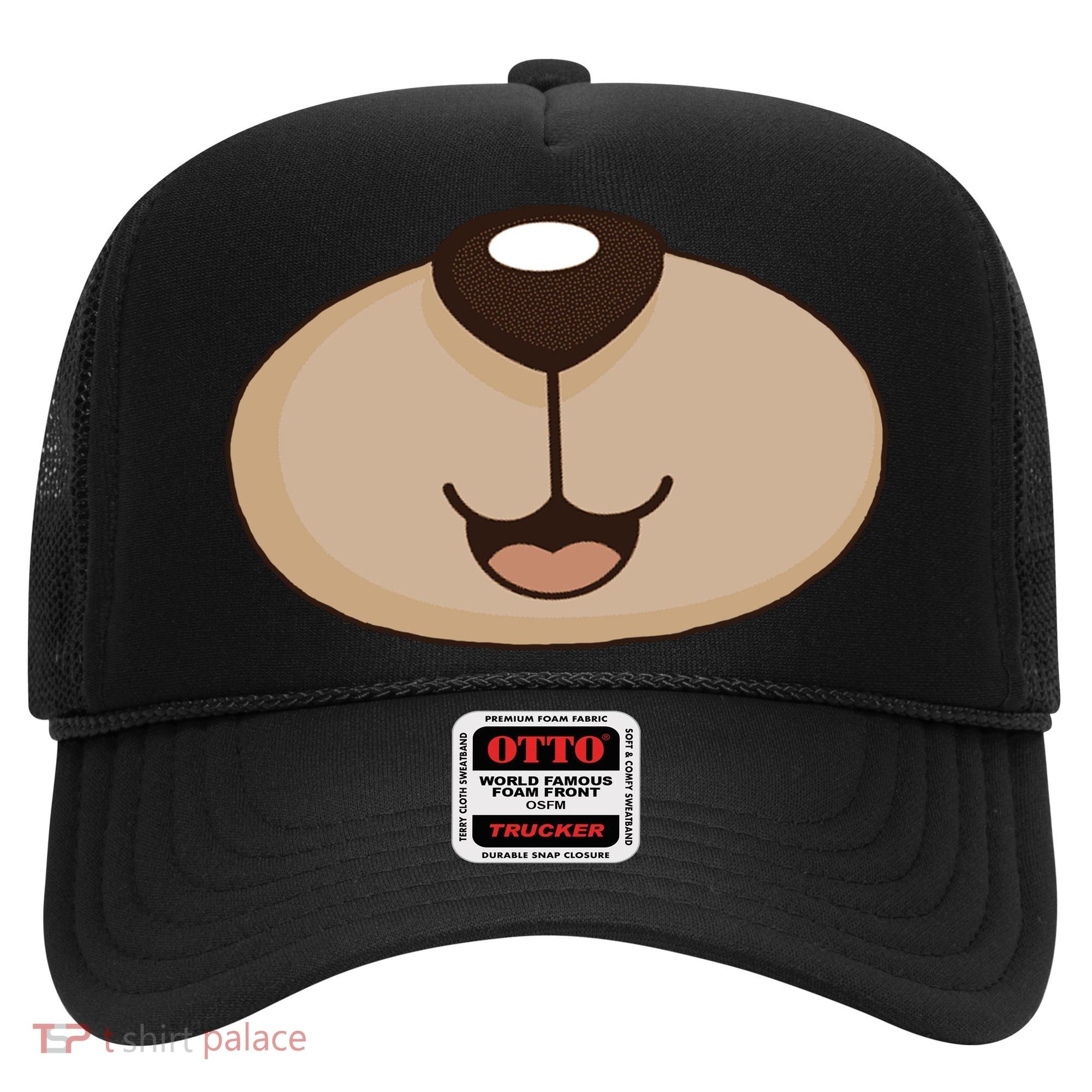 Bear Smiling Face Hat