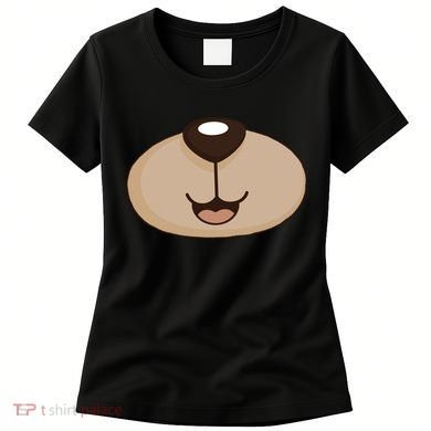 Bear Smiling Face Women's T-Shirt