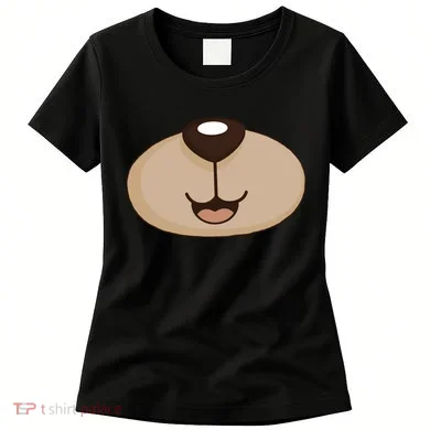 Bear Smiling Face Women's T-Shirt