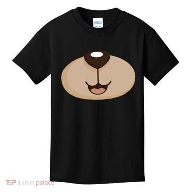 Bear Smiling Face Kids T-Shirt